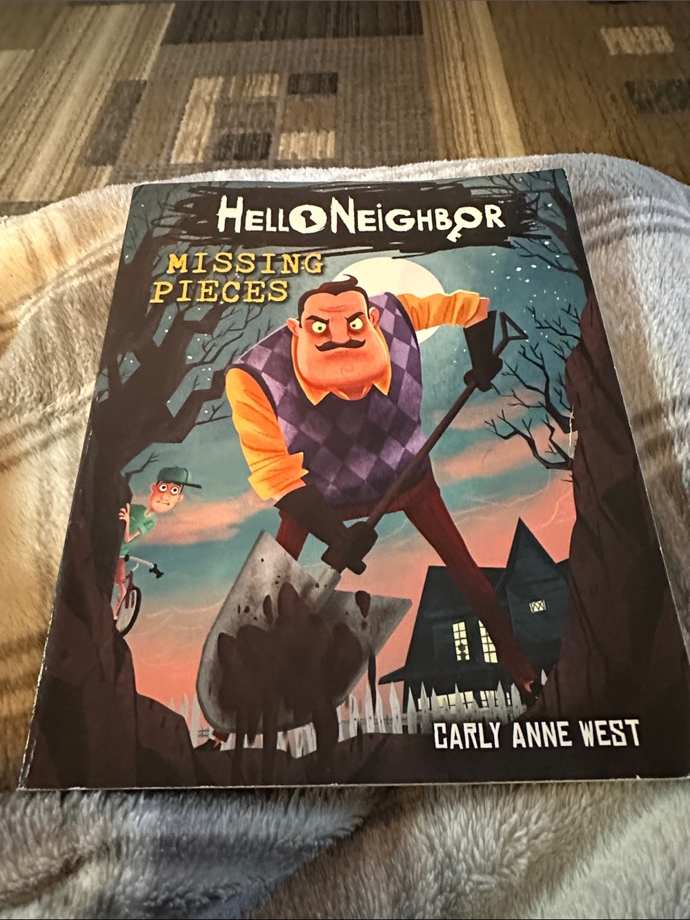 Hello Neighbor Missing Pieces Graphic Novel - Blue, Purple, Orange